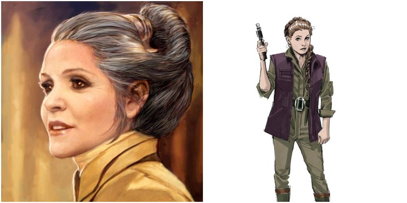 Star Wars AOR Princess Leia McCaig Concept Design Variant Star Wars AOR Princess Leia McCaig Concept Design Variant